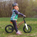 Bicicletta Pedagogica per Bambini in lega di Magnesio e Acciaio Nera-2