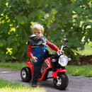 Moto Elettrica per Bambini 6V 3 Ruote Rossa-2