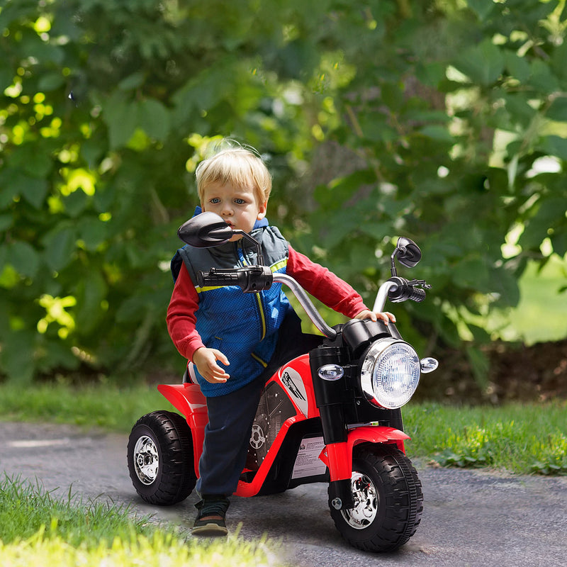 Moto Elettrica per Bambini 6V 3 Ruote Rossa – acquista su Giordano Shop