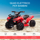 Mini Quad Elettrico per Bambini 6V Rosso-4