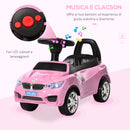 Auto Macchina Cavalcabile per Bambini Rosa-4