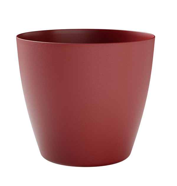 online Vaso da Interno e Esterno Ø40x36 cm in Polipropilene Bayon 40 Blush Rosso