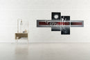 Quadro Moderno Dipinto a Mano Oli su Tela 150 Cm Zaghi Coppia N98-3