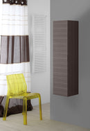 Mobile da Bagno Pensile in Mdf Marrone 120X30X30 Cm-3