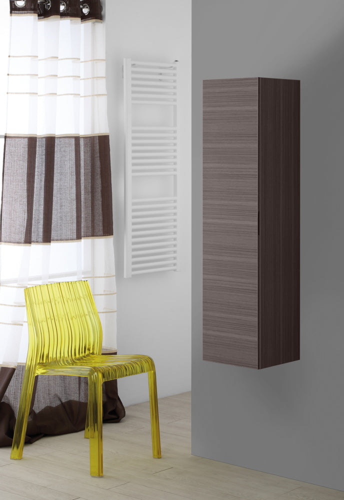 Mobile da Bagno Pensile in Mdf Marrone 120X30X30 Cm-3