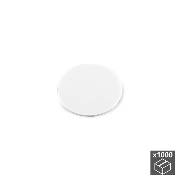 Tappi Copriforo Adesivo 13 mm Bianco 1.000 Pezzi Emuca online