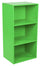 Libreria Modulare 3 Ripiani 40x29,5x80 cm in Pannello Truciolare Verde