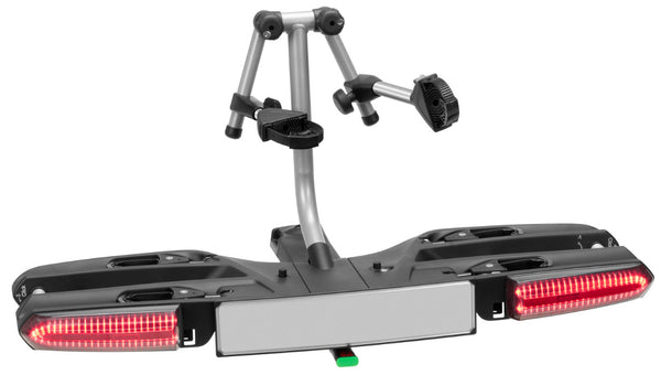 acquista Portabici E-Bike Posteriore da Auto 2 Posti Richiudibile con Fanali a LED MFT Compact 2e+1