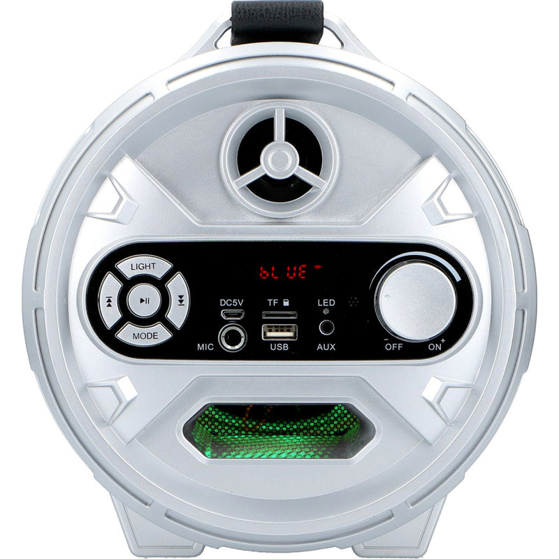 Altoparlante Bluetooth Wireless Portatile 20W Luce Led e Funzione Karaoke Dunlop -4