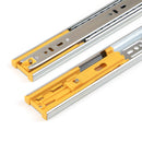 Guide a Sfere per Cassetti con Estrazione Totale e Chiusura Soft H45 mm L300 Bianco Acciaio Emuca-6
