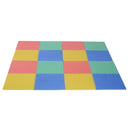 Tappeto Puzzle in EVA per Bambini Antiscivolo 16 Pezzi Multicolori 63.5x63.5x2 cm -4