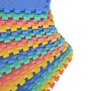 Tappeto Puzzle in EVA per Bambini Antiscivolo 16 Pezzi Multicolori 63.5x63.5x2 cm -7