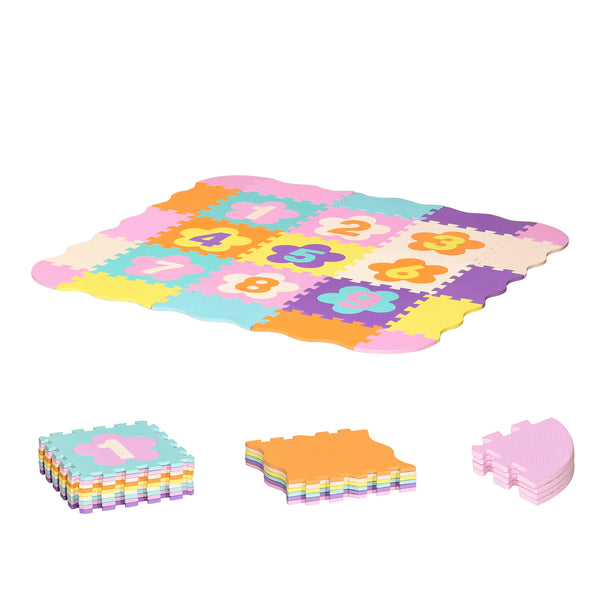 Tappeto Puzzle 25 Pezzi 120x31,5x1 cm con Numeri in EVA Multicolore prezzo
