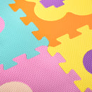 Tappeto Puzzle 25 Pezzi 120x31,5x1 cm con Numeri in EVA Multicolore-9