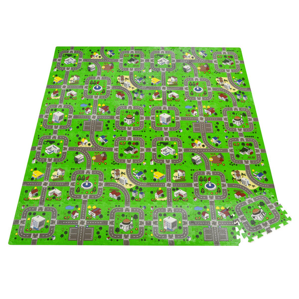 acquista Tappeto Puzzle per Bambini 182,5x182,5 cm in EVA Multicolore