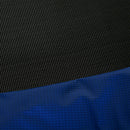 Trampolino Elastico con Scaletta e Rete di Sicurezza Ø180x200 cm in Acciaio e Plastica Blu-7