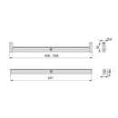Barra Appendiabili per Armadio 100,8-115,8 cm con LED Bianco Naturale e Sensore di Movimento Emuca-3