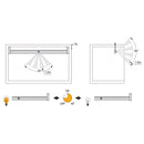 Barra Appendiabili per Armadio 100,8-115,8 cm con LED Bianco Naturale e Sensore di Movimento Emuca-4
