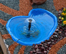Laghetto Artificiale da Giardino Termoformato 110x78x28 cm in Polietilene 120 Litri Azzurro-1