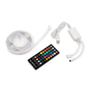 Striscia LED Octans 4m 5V Multicolor RGB Wifi con Telecomando Emuca-2