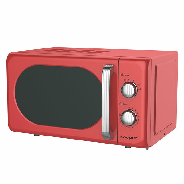 Forno a Microonde 20 Litri 700W kooper Vintage Rosso online