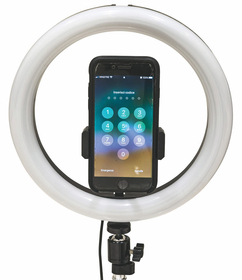 Ring Light Lampada a LED con Treppiede per Selfie Tik Tok Youtube Kooper-8