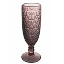 Set 6 Bicchieri da Champagne Geometrie in Vetro VdE Tivoli 1996 6 Colori Differenti-7