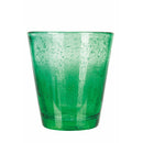 Set 6 Bicchieri Acqua Cancun Greenery in Vetro VdE Tivoli 1996 Verde-7