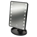 Specchio da Tavolo con LED per Trucco Make-Up Kooper  Nero-1