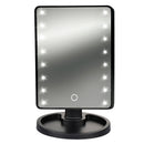 Specchio da Tavolo con LED per Trucco Make-Up Kooper  Nero-2