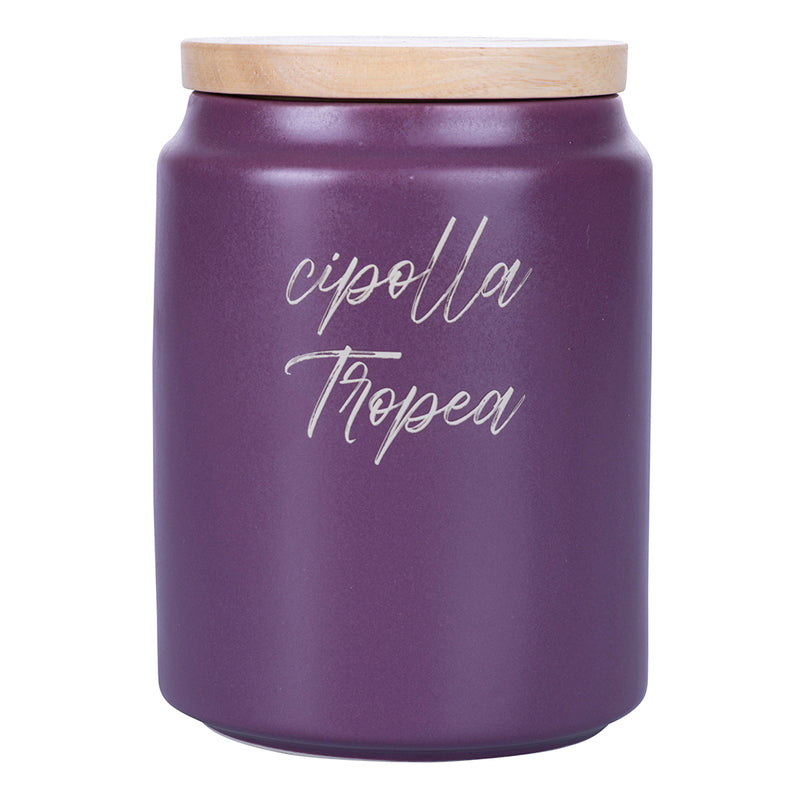 Barattolo Cipolle Tropea 900 ml in Stoneware Villa D’este Home Tivoli Shades of Provence -2