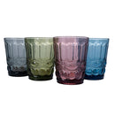 Set 4 Bicchieri Acqua Nobilis in Vetro VdE Tivoli 1996 4 Colori Differenti-8