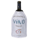 Glacette Vino 22,5x15,5 cm in Plastica Impermeabile Villa D’este Home Tivoli Le Travisate Bianco-1
