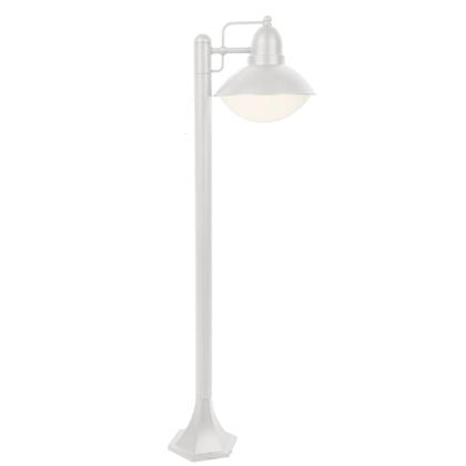 online Lampada Palo da Giardino E27 60W in Alluminio Sovil Bianco