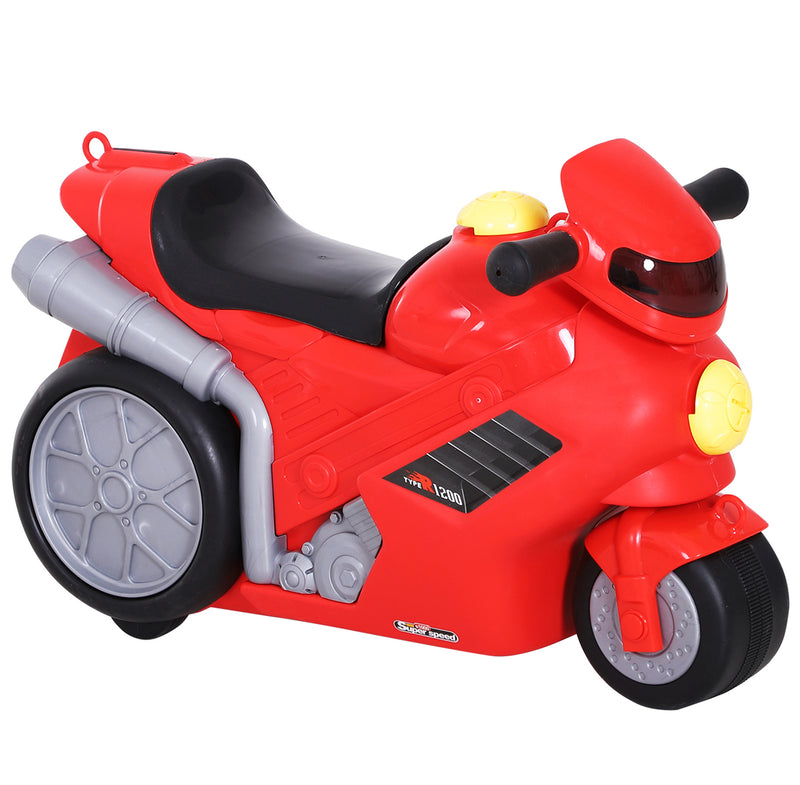 Moto Cavalcabile per Bambini  Speed Rossa-3