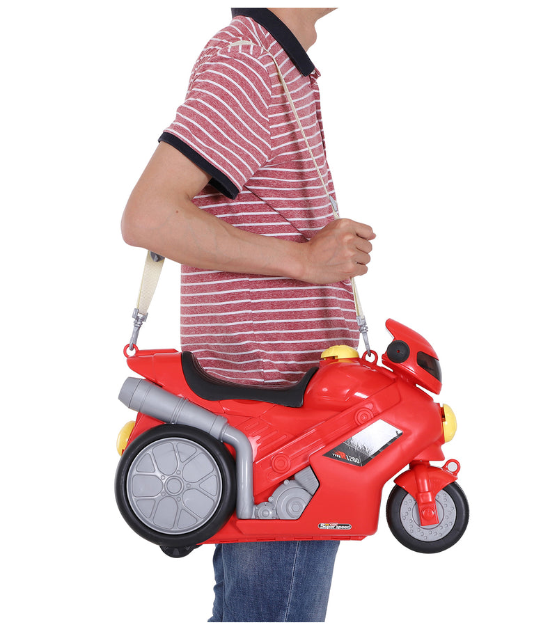 Moto Cavalcabile per Bambini  Speed Rossa-5