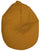 Poltrona Sacco Pouf in poliestere 70x110 cm Ariel Arancione