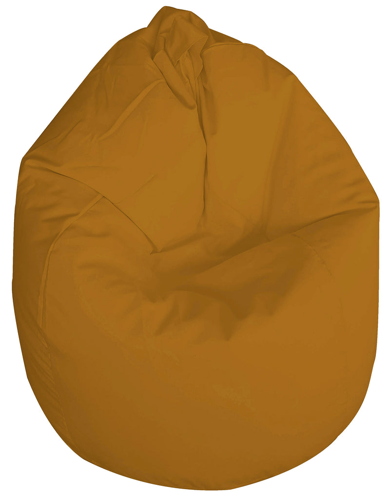 Poltrona Sacco Pouf in poliestere 70x110 cm Ariel Arancione-1