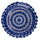 Piattino Svuotatasche Ø18xh2,5 cm in Ceramica Blu