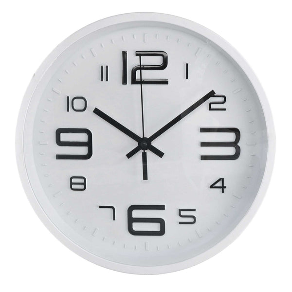 Orologio da Parete Ø30 cm in Plastica Bianco online