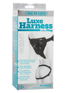 Slip Strap-on Dildo Luxe Harness Nero-2
