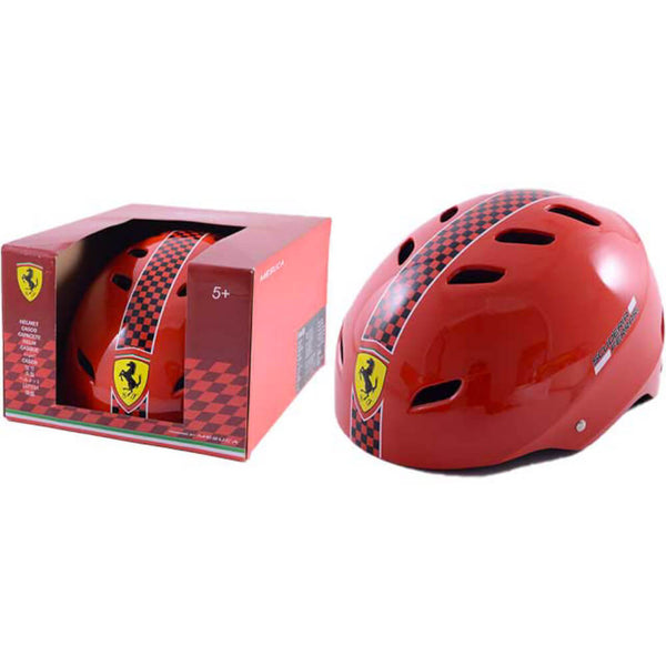 acquista Casco da Bicicletta  per Bambini Ferrari Rosso Varie Misure