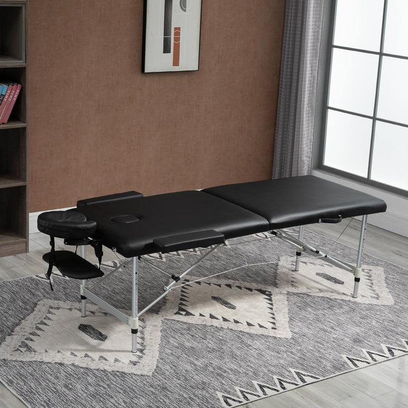 Lettino da Massaggio Visita Fisioterapia Fisso 2 Sezioni 190x70x75 cm 250Kg  Verde – acquista su Giordano Shop