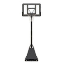 Canestro da Basket Esterno Altezza Allungabile 245-305 cm Base Zavorrabile Nero-1