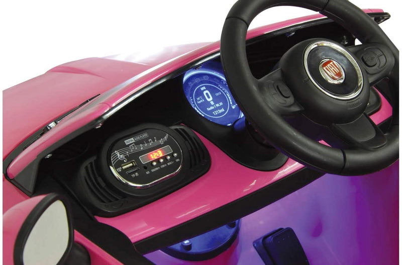 Macchina A Spinta Per Bambini FIAT 500 - Auto Giocattolo Con Barra Di Spinta Da 18 Mesi - Foto 4
