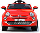 Macchina Elettrica per Bambini 12V Fiat 500 Rossa-2