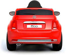 Macchina Elettrica per Bambini 12V Fiat 500 Rossa-3