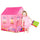 Tenda da Gioco per Bambini 95x72x105 cm Struttura in Plastica Tubolare Principessa Rosa