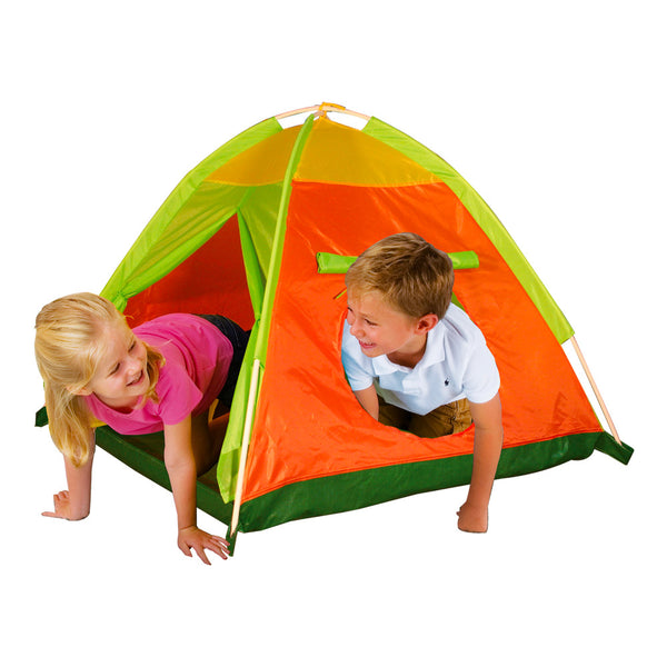 Tenda da Gioco per Bambini 112x112x94 cm Struttura in Plastica Tubolare Avventura Multicolore acquista