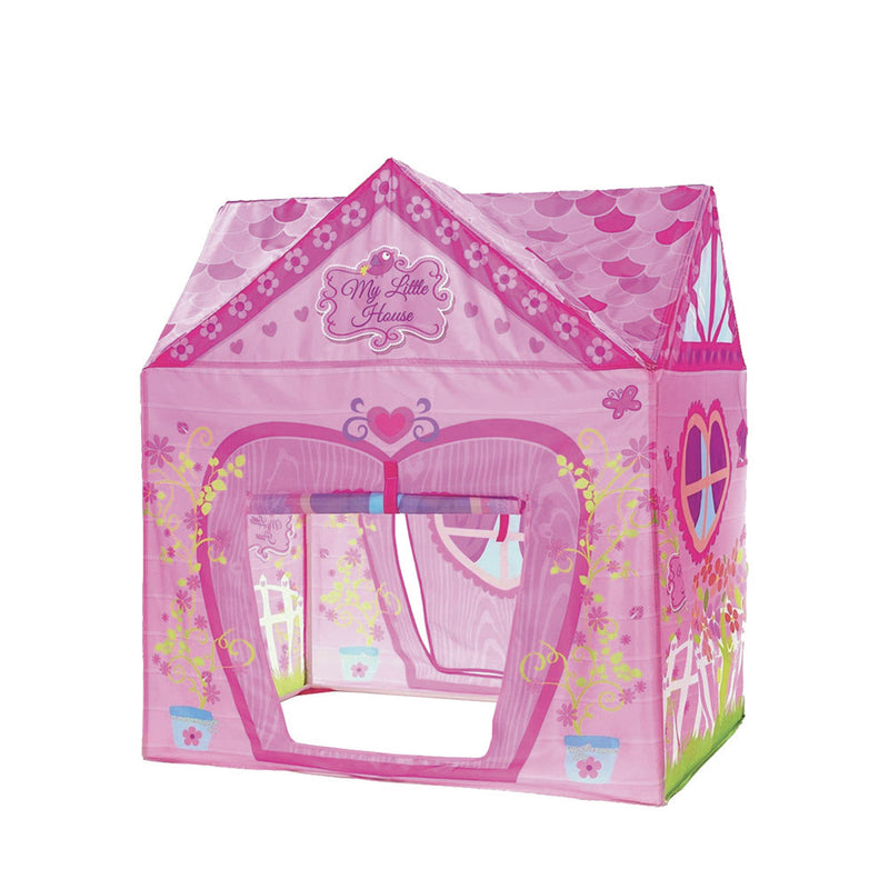 Tenda da Gioco per Bambini 95x72x105 cm Struttura in Plastica Tubolare Sweet Dreams Rosa-2